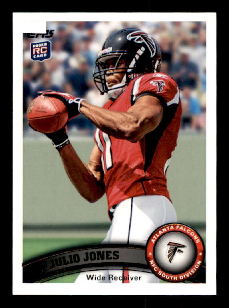 Julio Jones Rookie Card 2011 Topps #350A Image 1