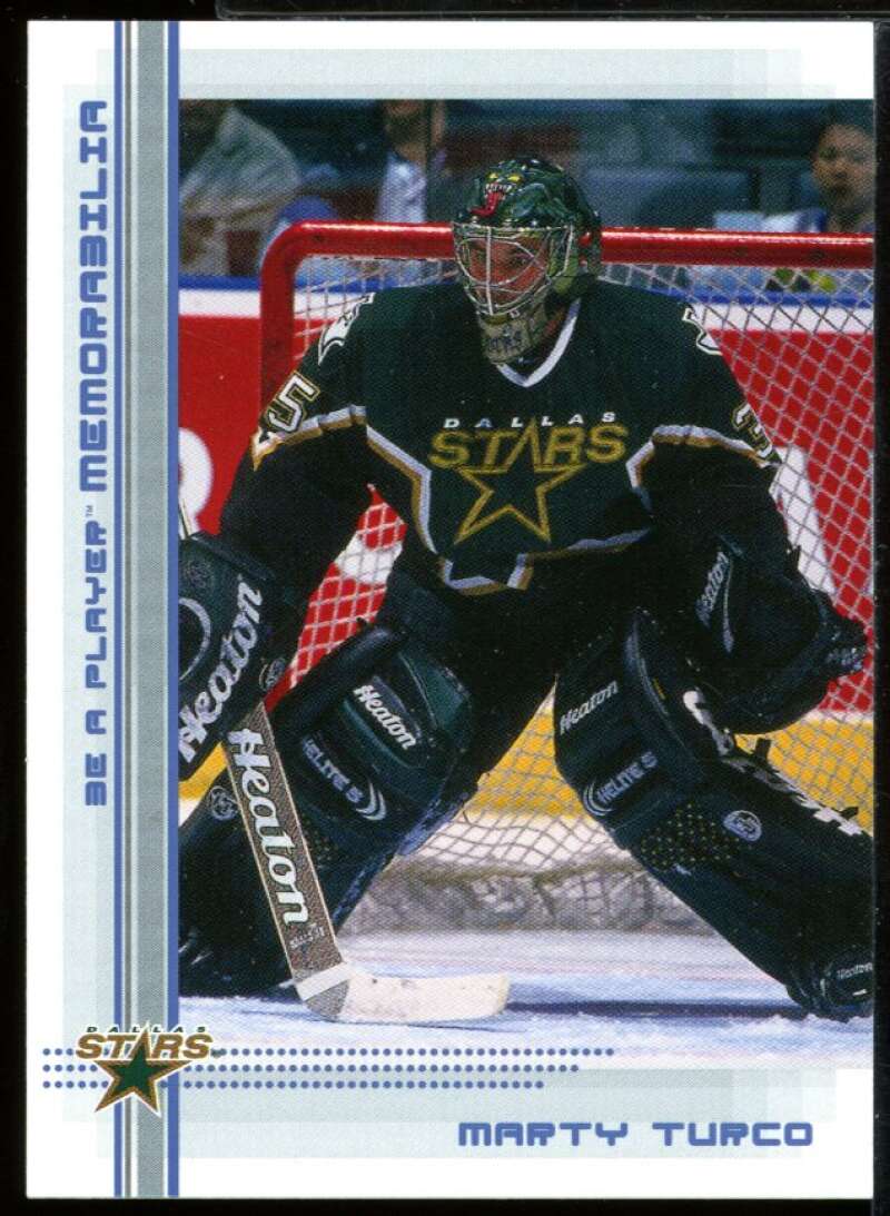 Marty Turco Rookie Card 2000-01 BAP Memorabilia Sapphire #440 Image 1