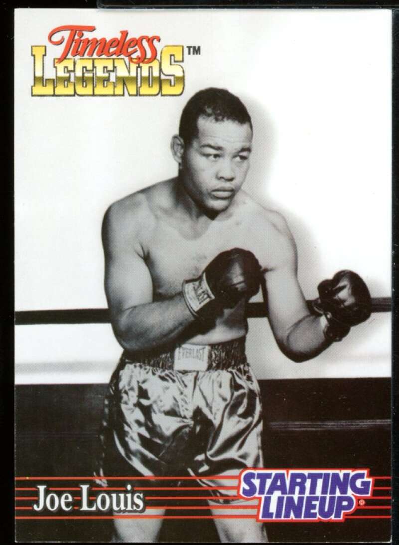 Joe Louis Card 1995 SLU Timeless Legends #6 Image 1