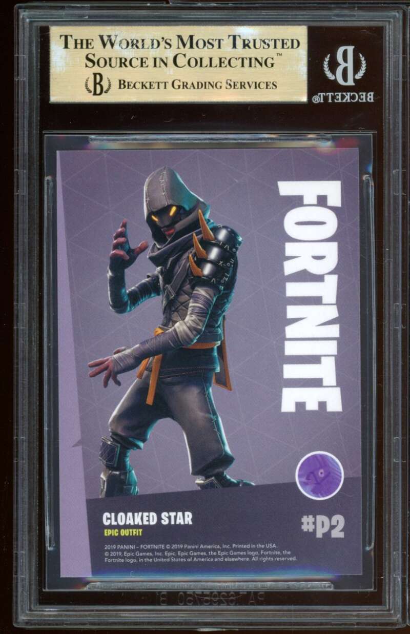 Cloaked Star 2019 Fortnite Crystal Shard Exclusives #p2 BGS 9.5 (9.5 9.5 9.5 9) Image 2