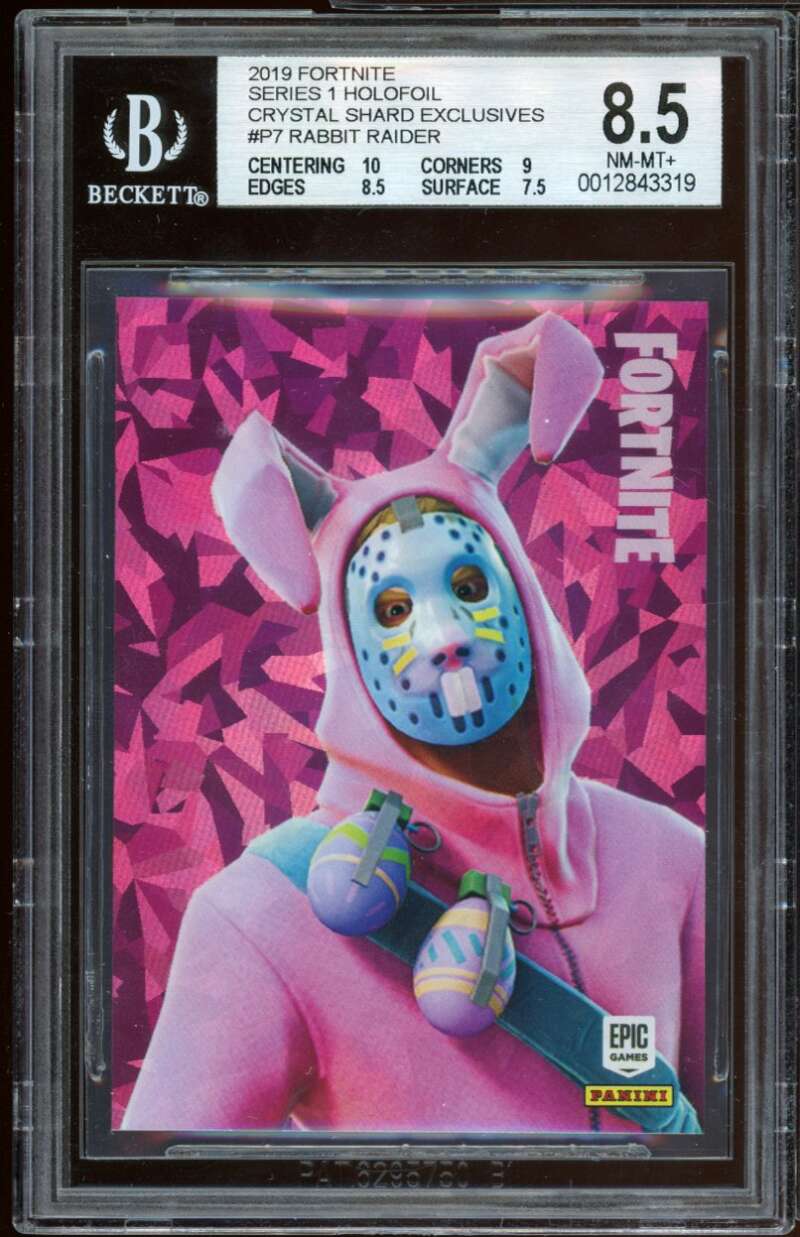 Rabbit Raider 2019 Fortnite Crystal Shard Exclusives #p7 BGS 98.5 (10 9 8.5 7.5) Image 1