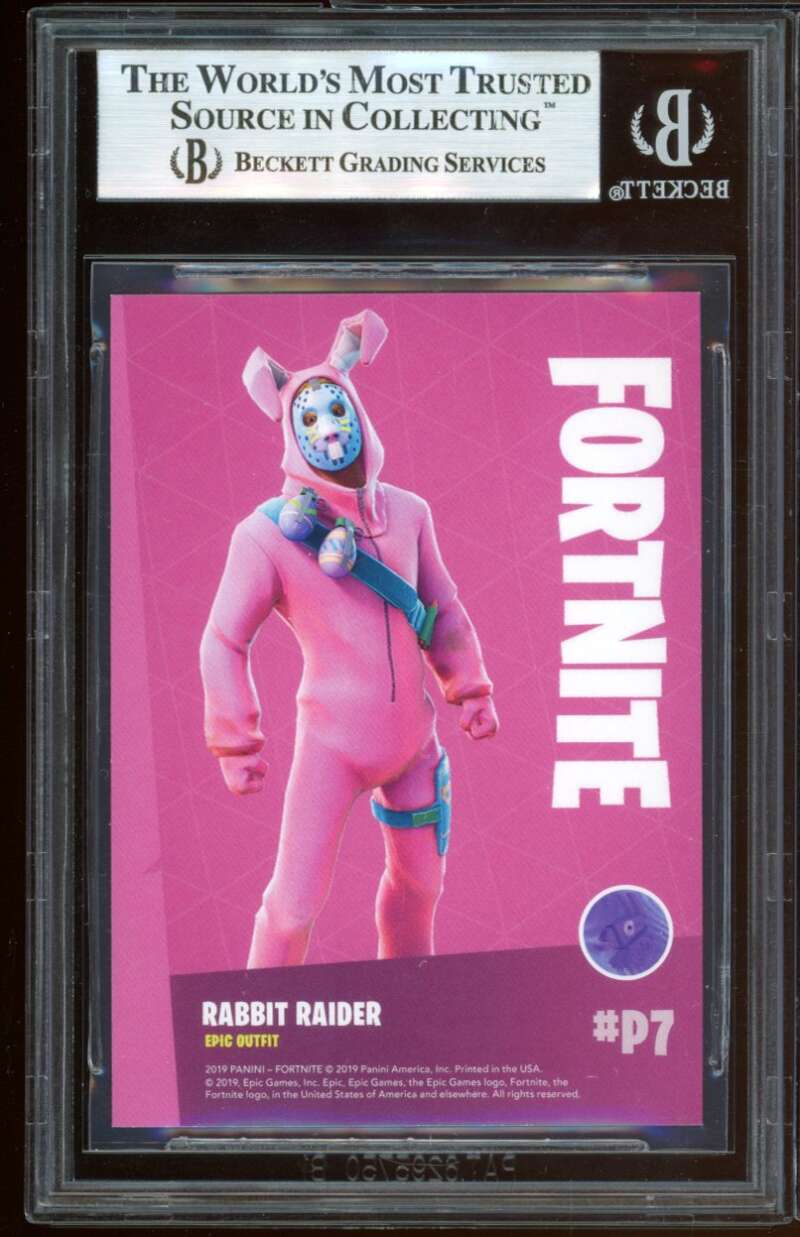 Rabbit Raider 2019 Fortnite Crystal Shard Exclusives #p7 BGS 98.5 (10 9 8.5 7.5) Image 2