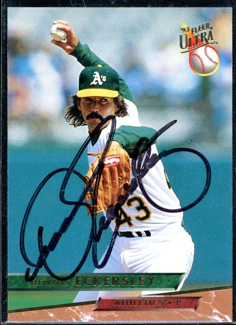 Dennis Eckersley Autograph original Issue as Pictured 