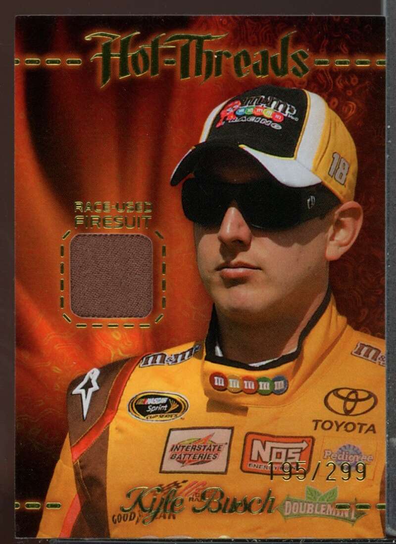 Kyle Busch Card 2010 Press Pass Premium Hot Threads #HTKyB Image 1