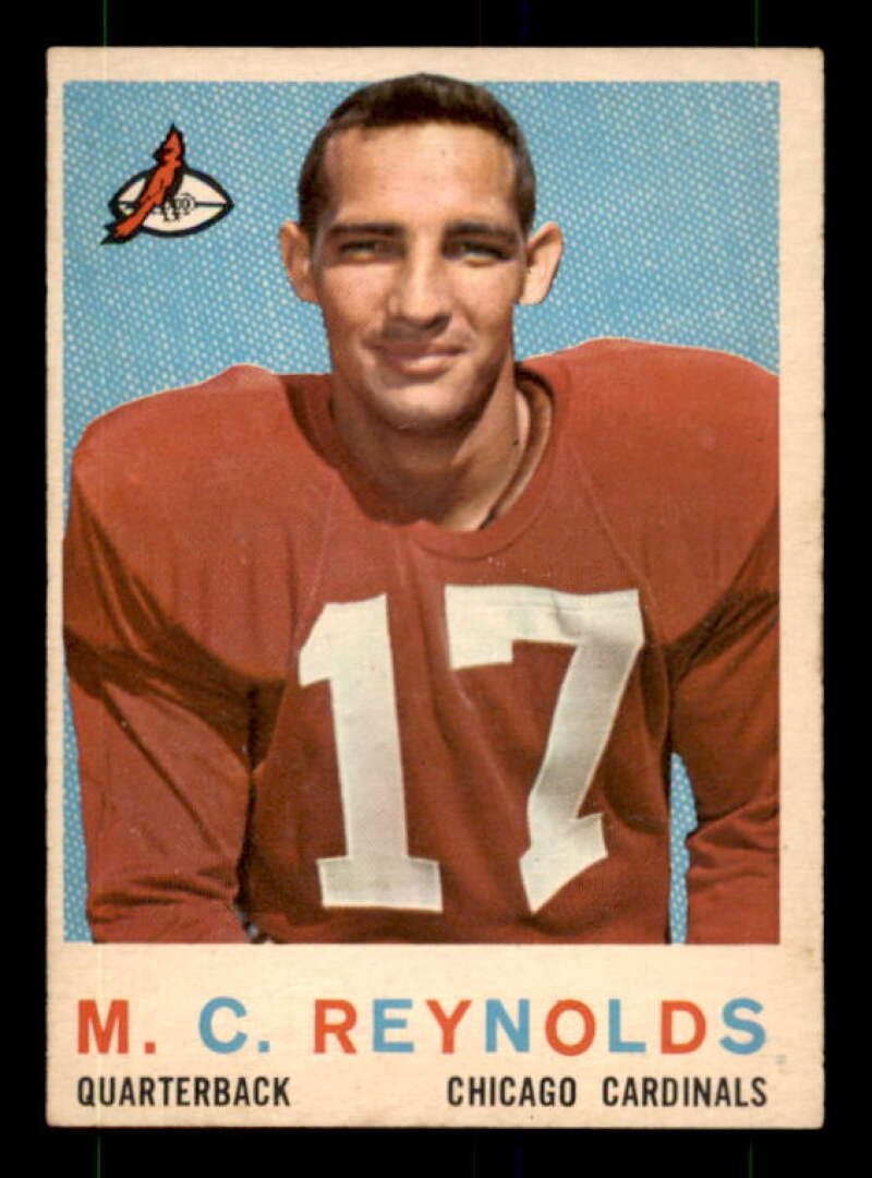 M.C. Reynolds Rookie Card 1959 Topps #135 Image 1