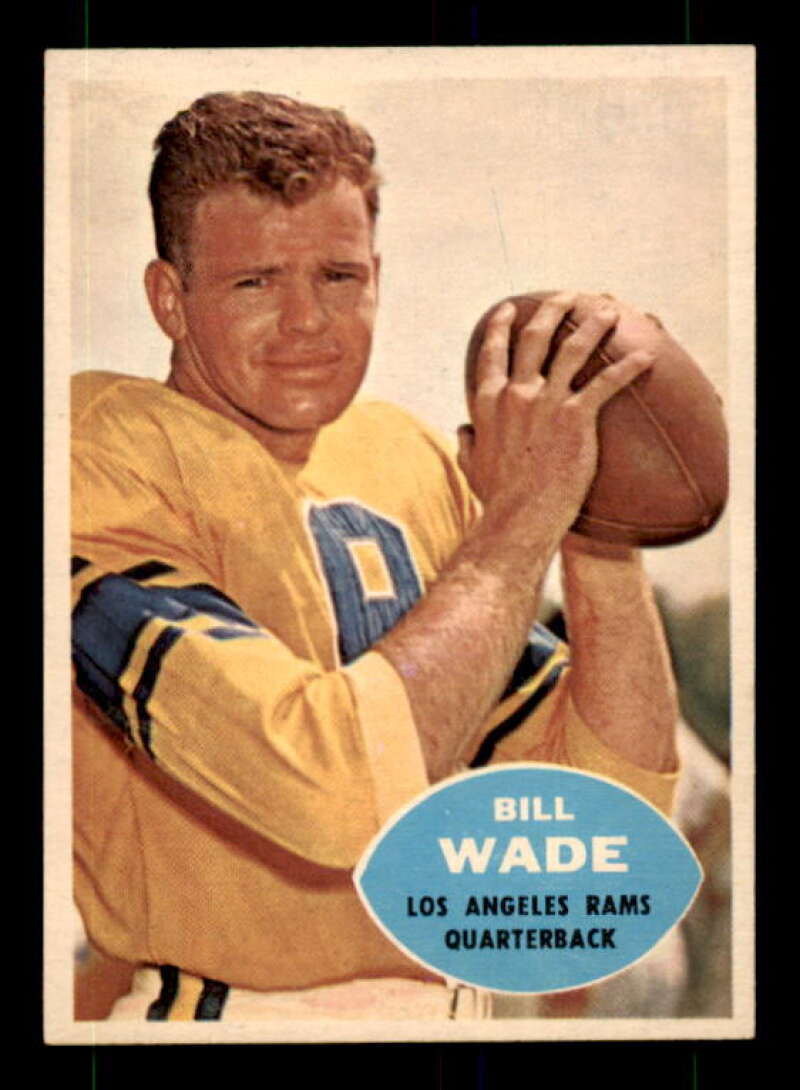 Bill Wade Card 1960 Topps #61 Image 1