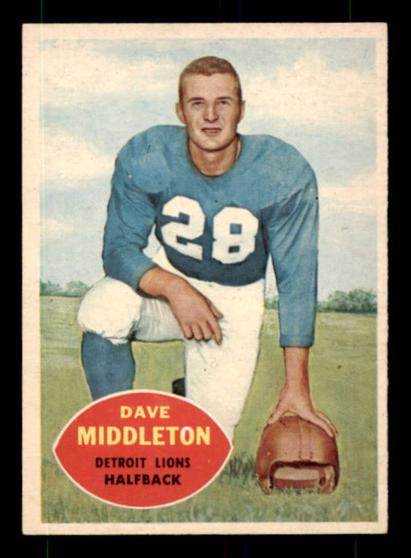 Dave Middleton Card 1960 Topps #43 Image 1