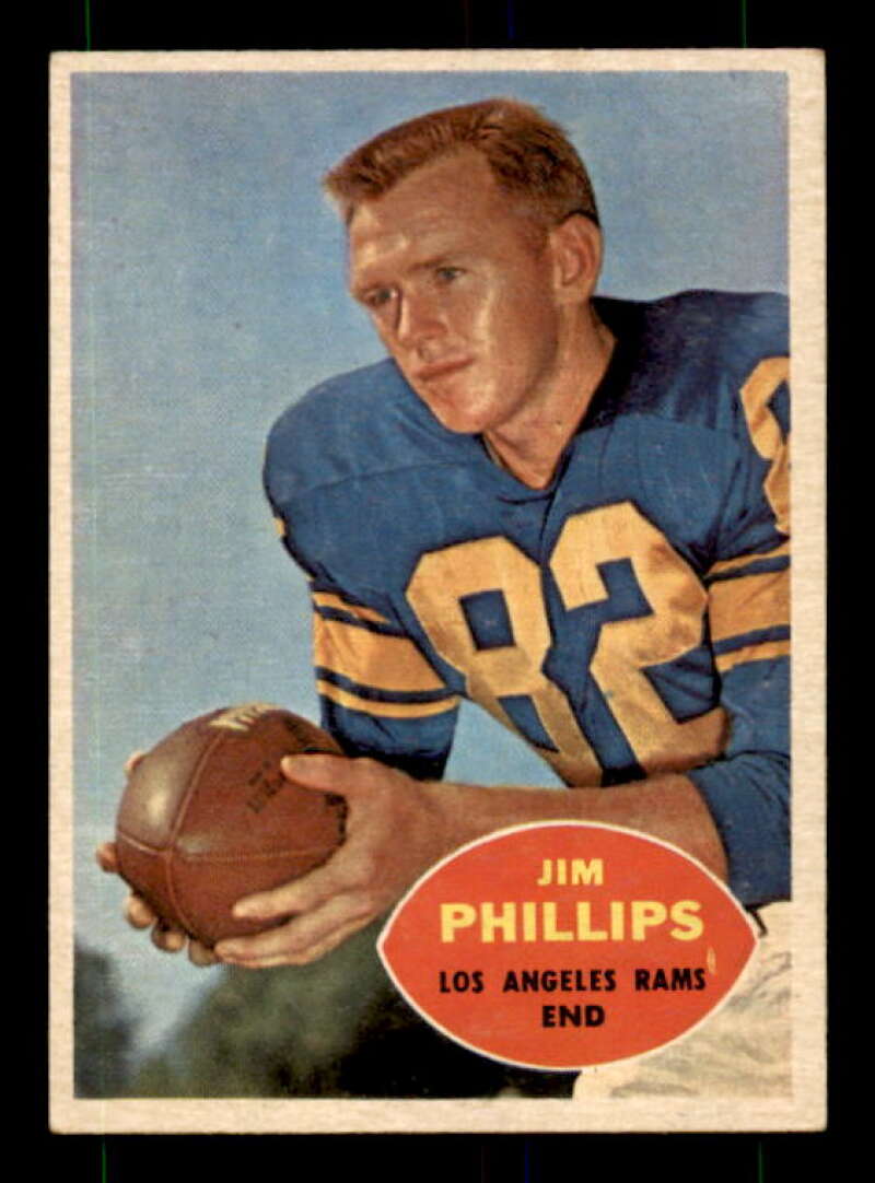 Jim Phillips Card 1960 Topps #66 Image 1