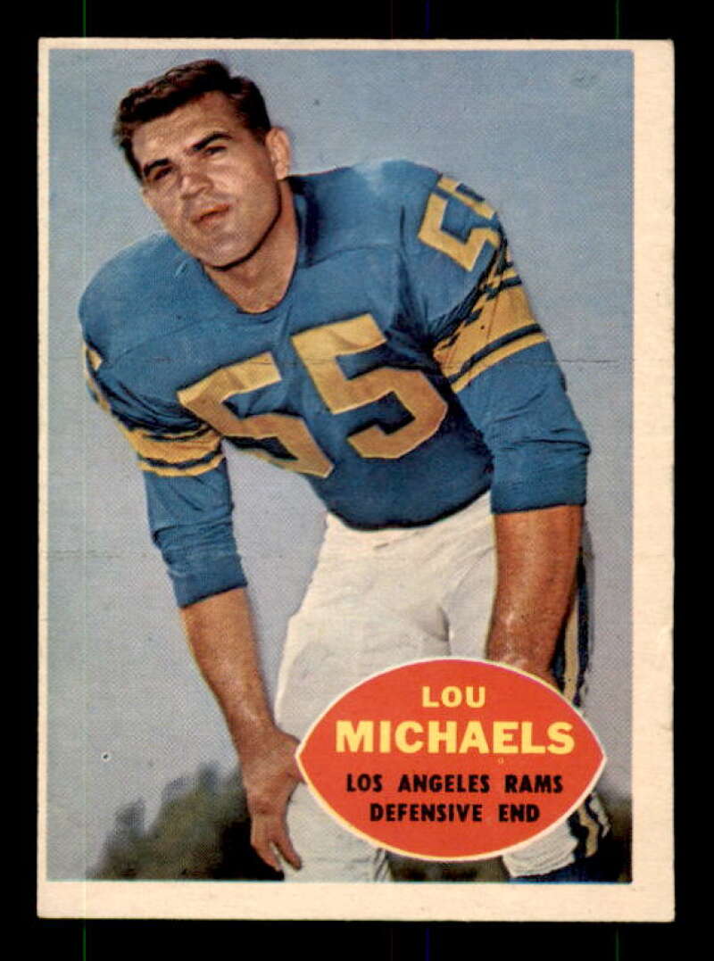 Lou Michaels Rookie Card 1960 Topps #69 Image 1