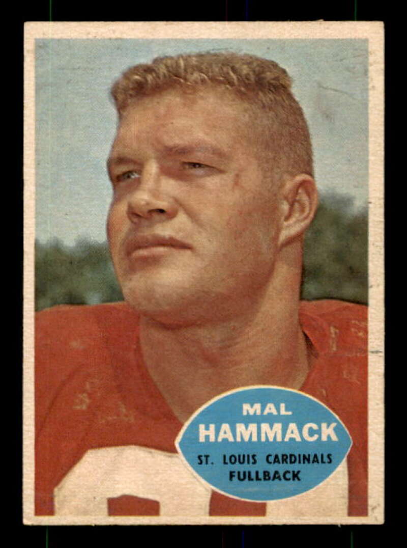 Mal Hammack Rookie Card 1960 Topps #104 Image 1