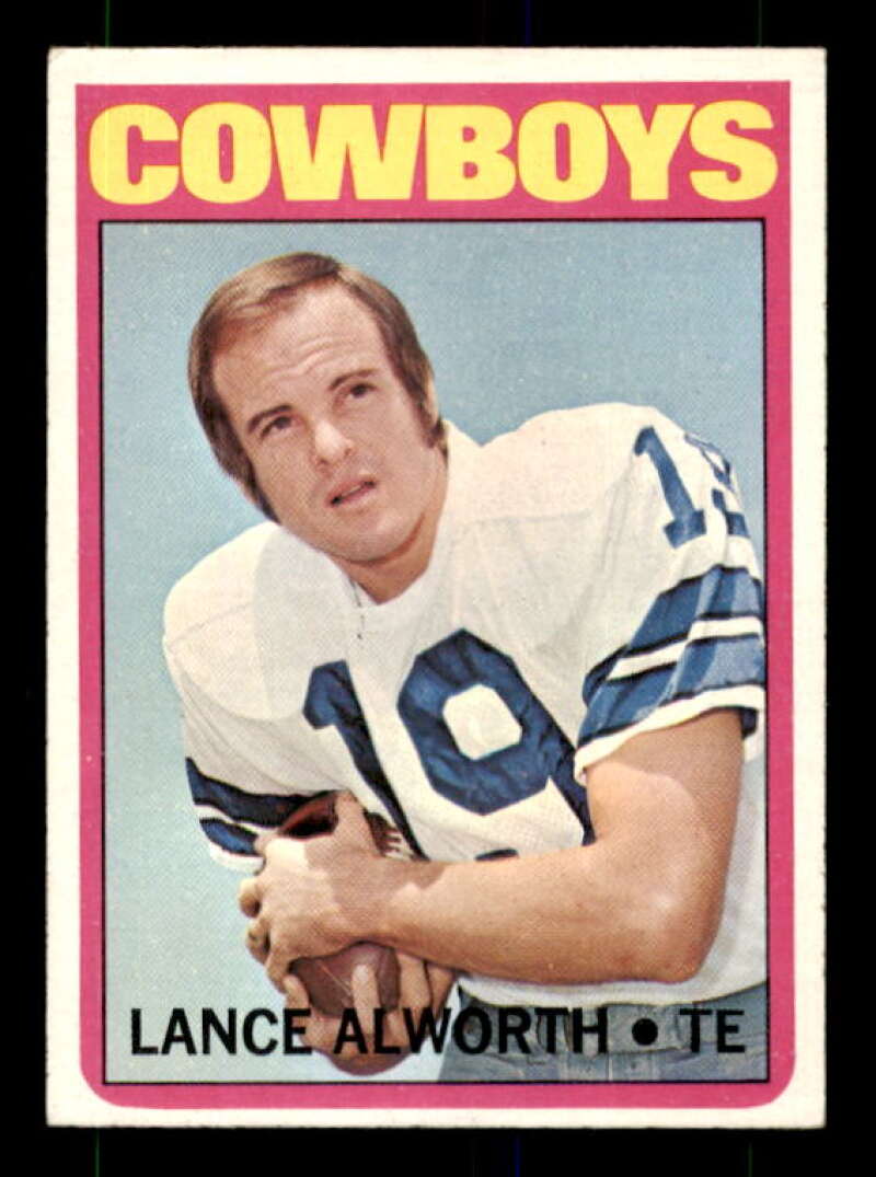 Lance Alworth Card 1972 Topps #248 Image 1