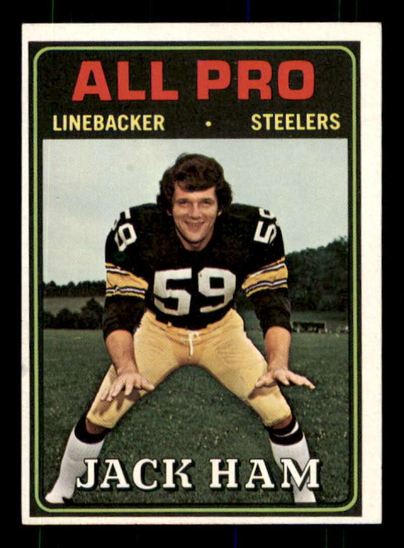 Jack Ham AP Card 1974 Topps #137 Image 1