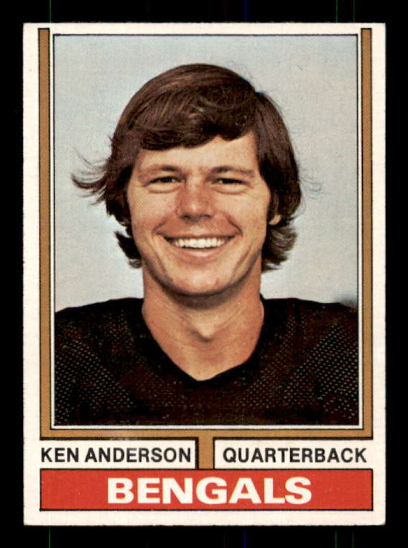 Ken Anderson Card 1974 Topps #401 Image 1