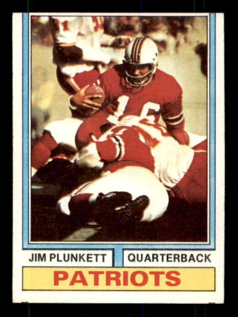 Jim Plunkett Card 1974 Topps #435 Image 1