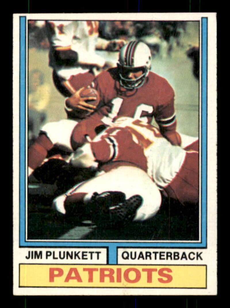 Jim Plunkett Card 1974 Topps #435 Image 1