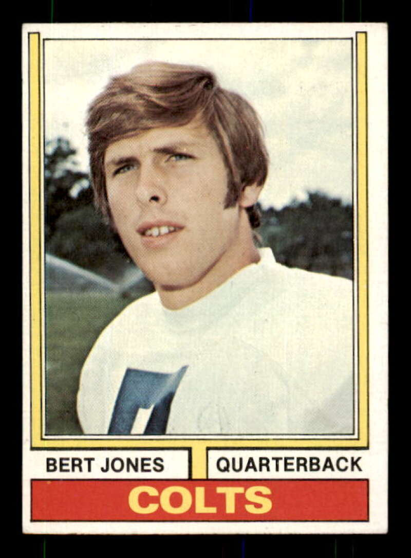 Bert Jones Rookie Card 1974 Topps #524 Image 1