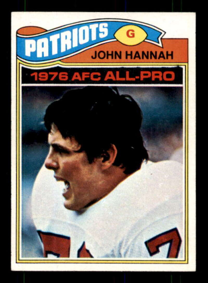 John Hannah AP Card 1977 Topps #460 Image 1