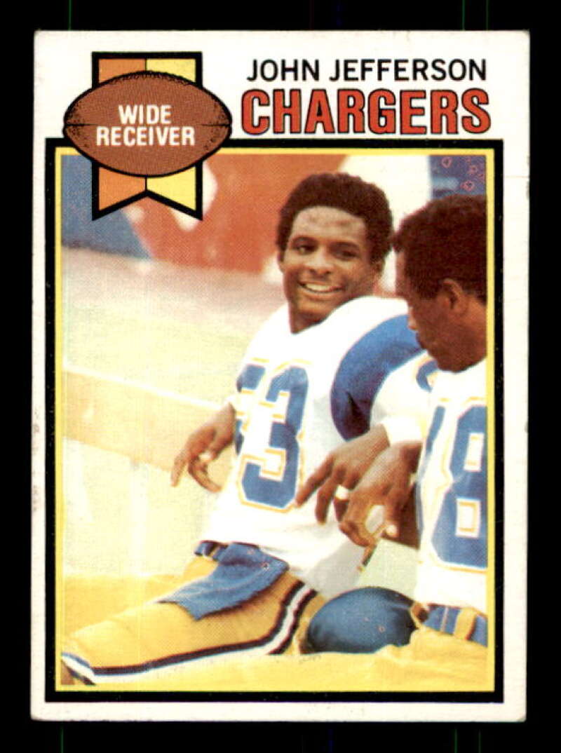 John Jefferson Rookie Card Card 1979 Topps Cream Colored Back #217 Image 1