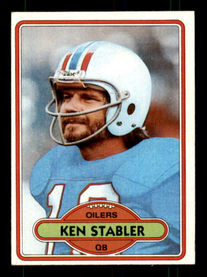 Ken Stabler Card 1980 Topps #65 Image 1