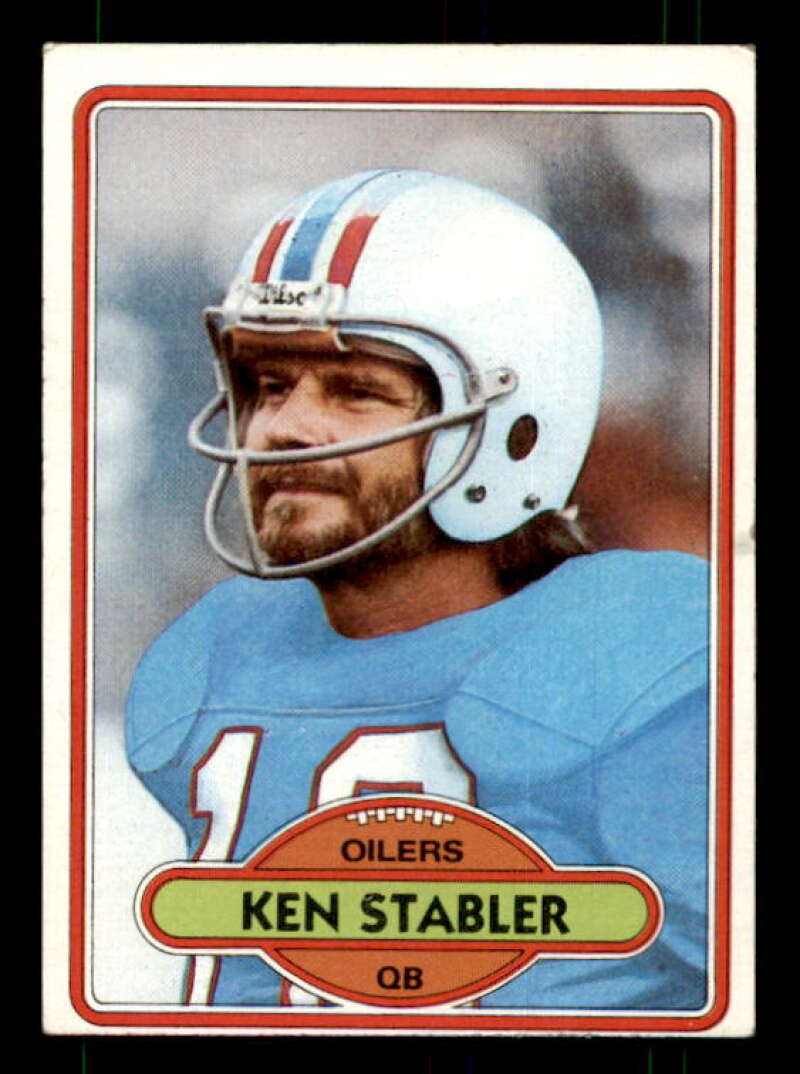 Ken Stabler Card 1980 Topps #65 Image 1