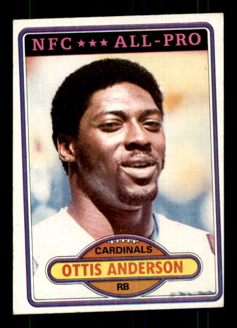 Ottis Anderson Rookie Card 1980 Topps #170 Image 1