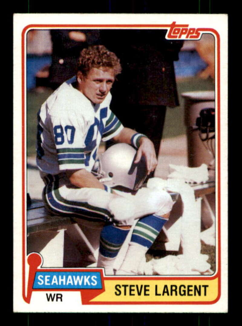 Steve Largent Card 1981 Topps #271 Image 1