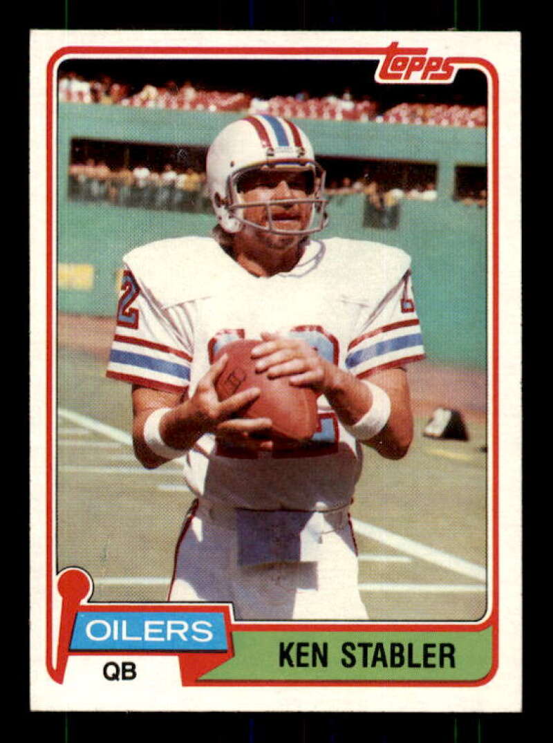 Ken Stabler Card 1981 Topps #405 Image 1