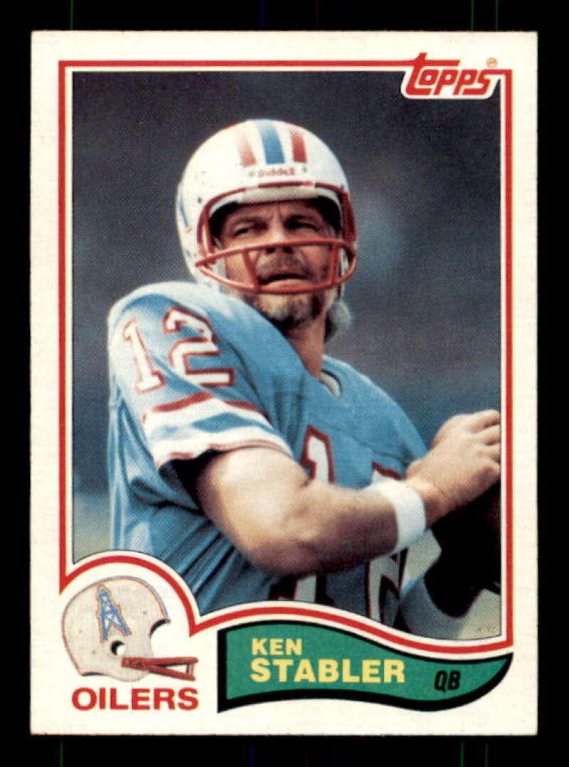 Ken Stabler Card 1982 Topps #105 Image 1