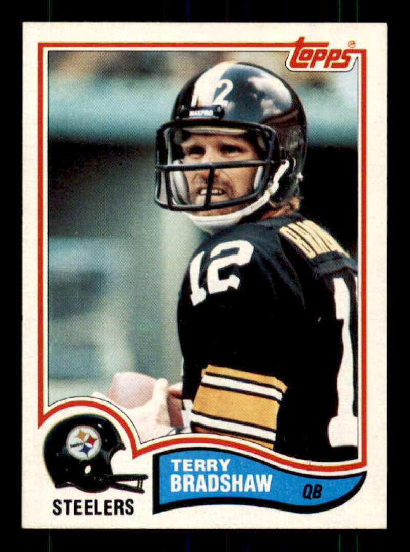 Terry Bradshaw Card 1982 Topps #204 Image 1