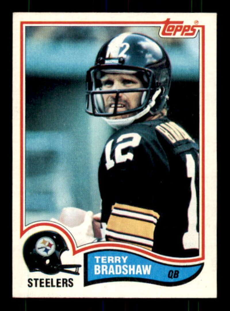 Terry Bradshaw Card 1982 Topps #204 Image 1