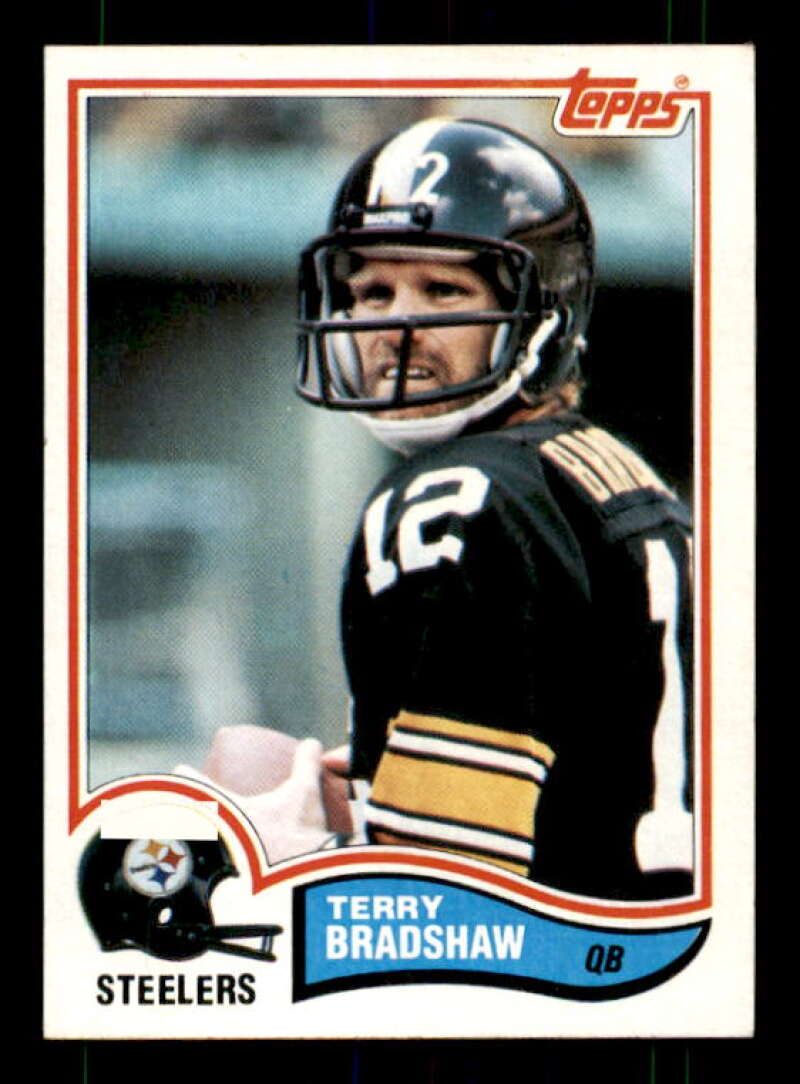 Terry Bradshaw Card 1982 Topps #204 Image 1