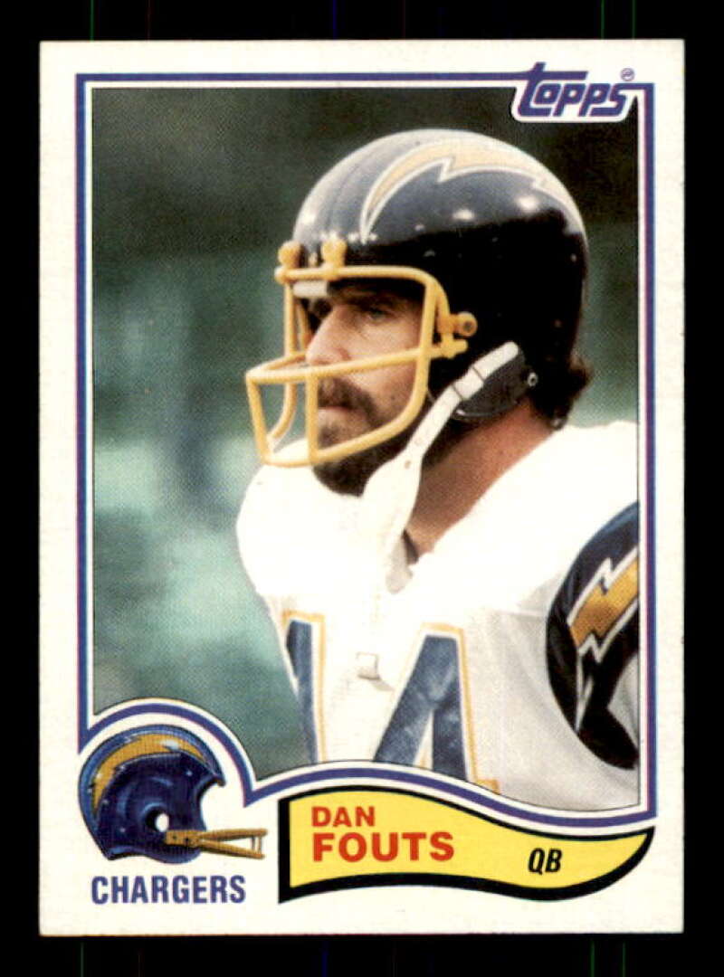 Dan Fouts Card 1982 Topps #230 Image 1