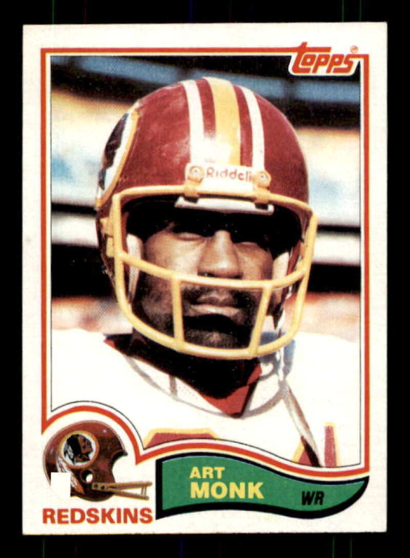 Art Monk Card 1982 Topps #515 Image 1