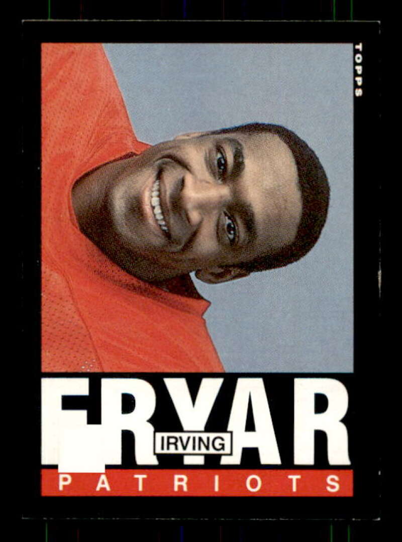 Irving Fryar Rookie Card 1985 Topps #325 Image 1