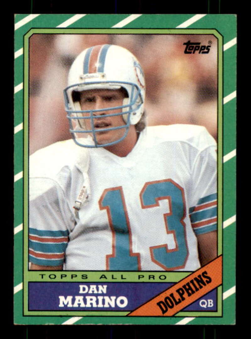 Dan Marino AP Card 1986 Topps #45 Image 1