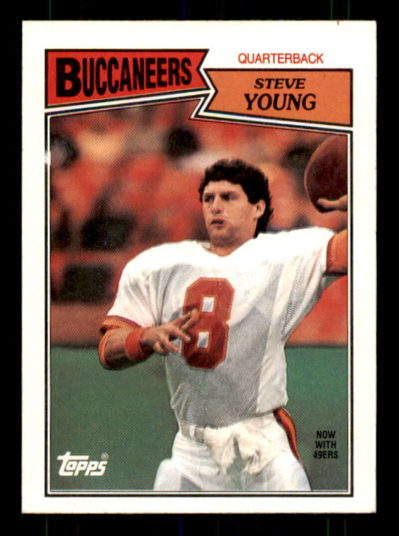 Steve Young Card 1987 Topps #384 Image 1