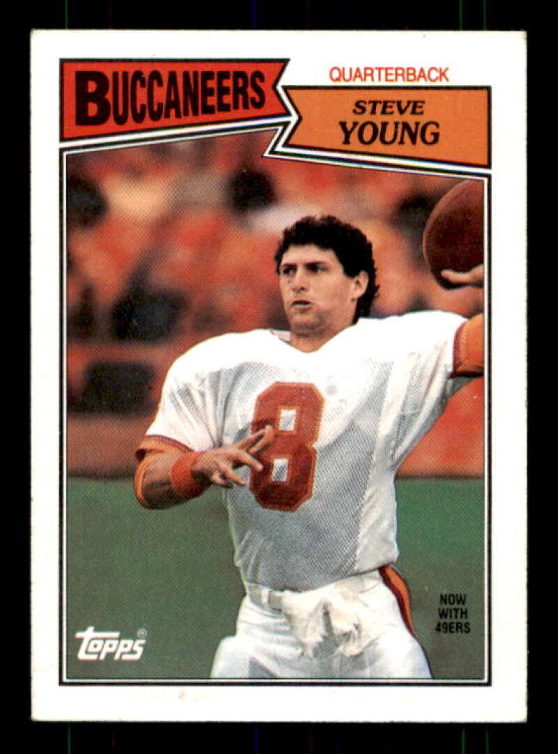 Steve Young Card 1987 Topps #384 Image 1