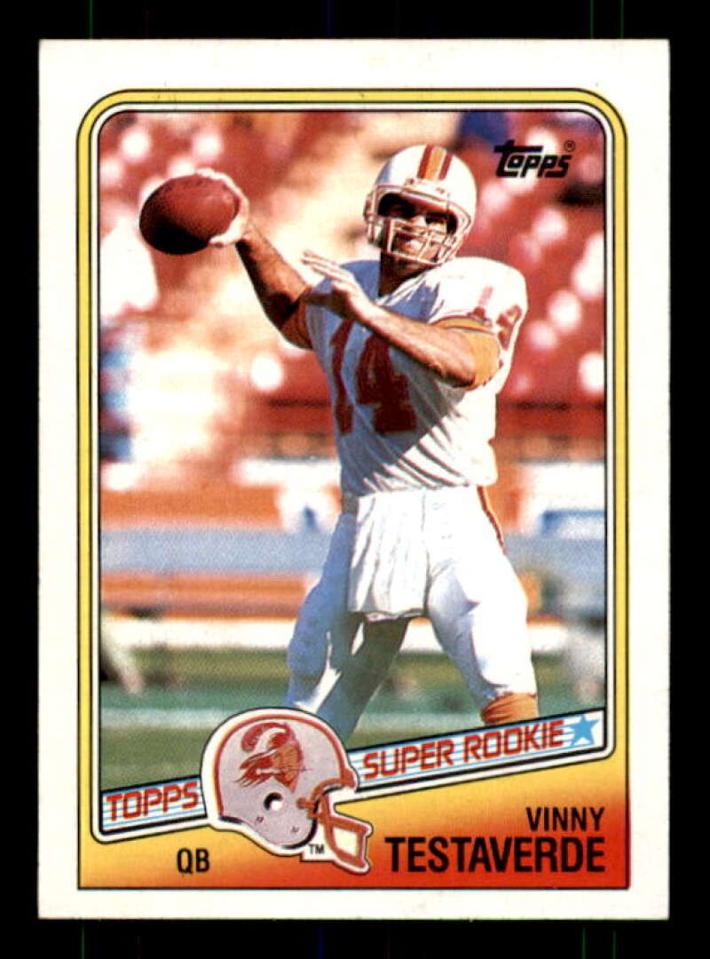 Vinny Testaverde Rookie Card 1988 Topps #352 Image 1