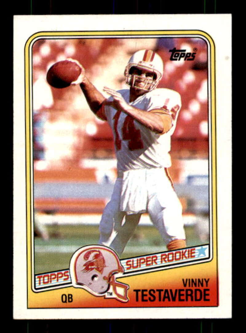 Vinny Testaverde Rookie Card 1988 Topps #352 Image 1