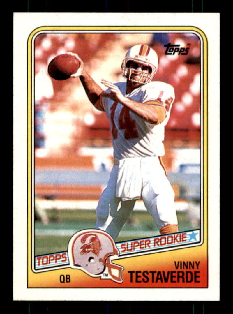 Vinny Testaverde Rookie Card 1988 Topps #352 Image 1