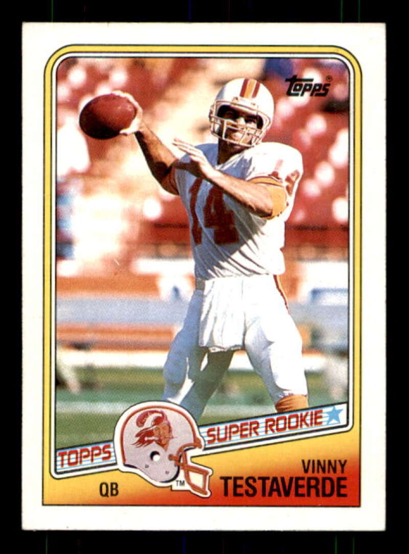 Vinny Testaverde Rookie Card 1988 Topps #352 Image 1