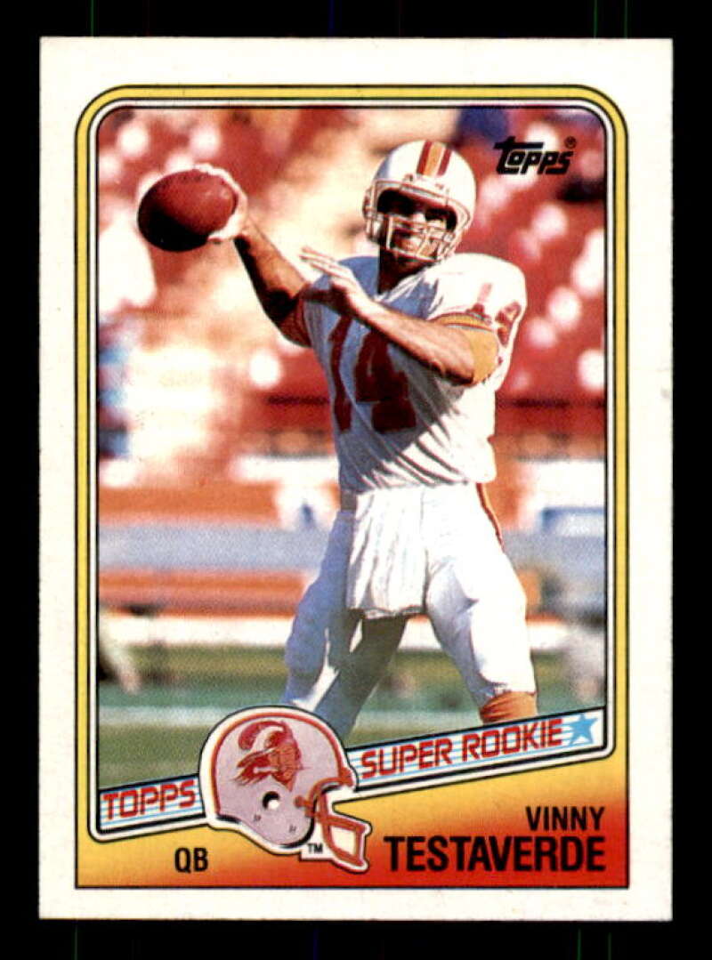 Vinny Testaverde Rookie Card 1988 Topps #352 Image 1