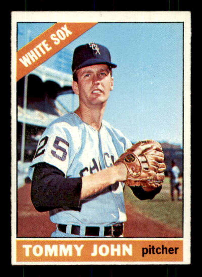 Tommy John Card 1966 Topps #486 Image 1