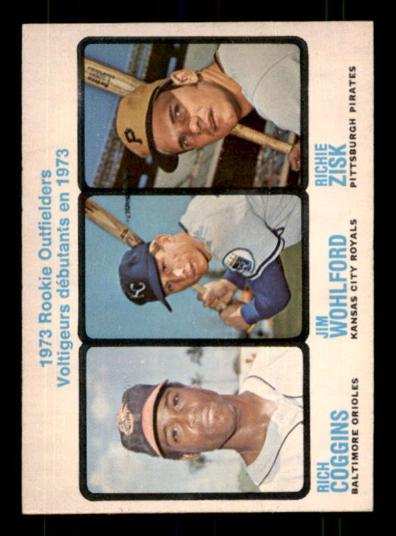 Rookie Outfielders/Rich Coggins /Jim Wohlford /Richie Zisk 1973 O-Pee-Chee #611 Image 1