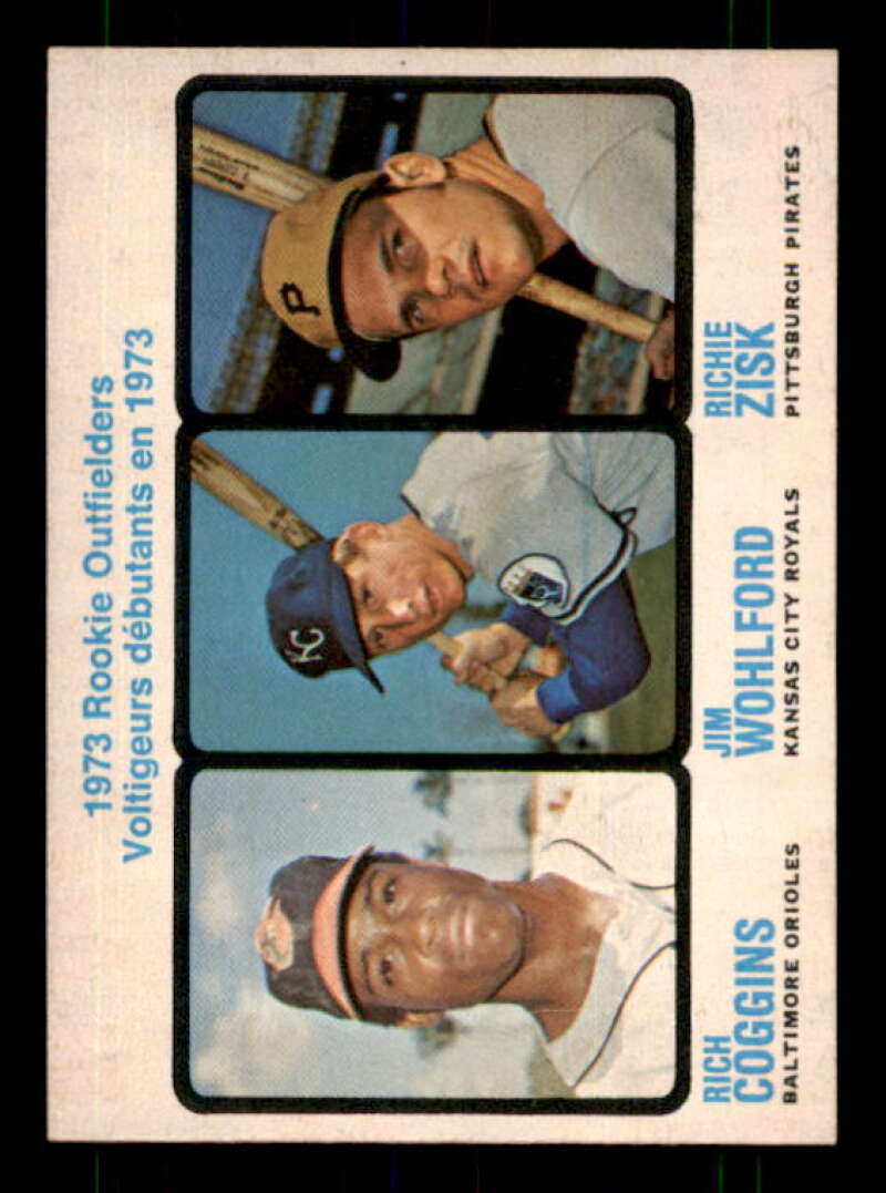 Rookie Outfielders/Rich Coggins /Jim Wohlford /Richie Zisk 1973 O-Pee-Chee #611 Image 1