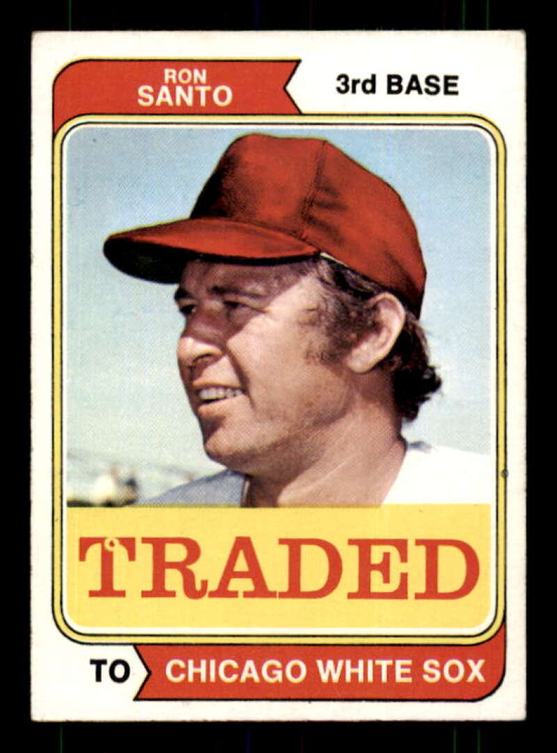 Ron Santo Card 1974 Topps Traded #270T Image 1