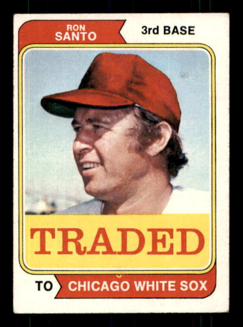 Ron Santo Card 1974 Topps Traded #270T Image 1