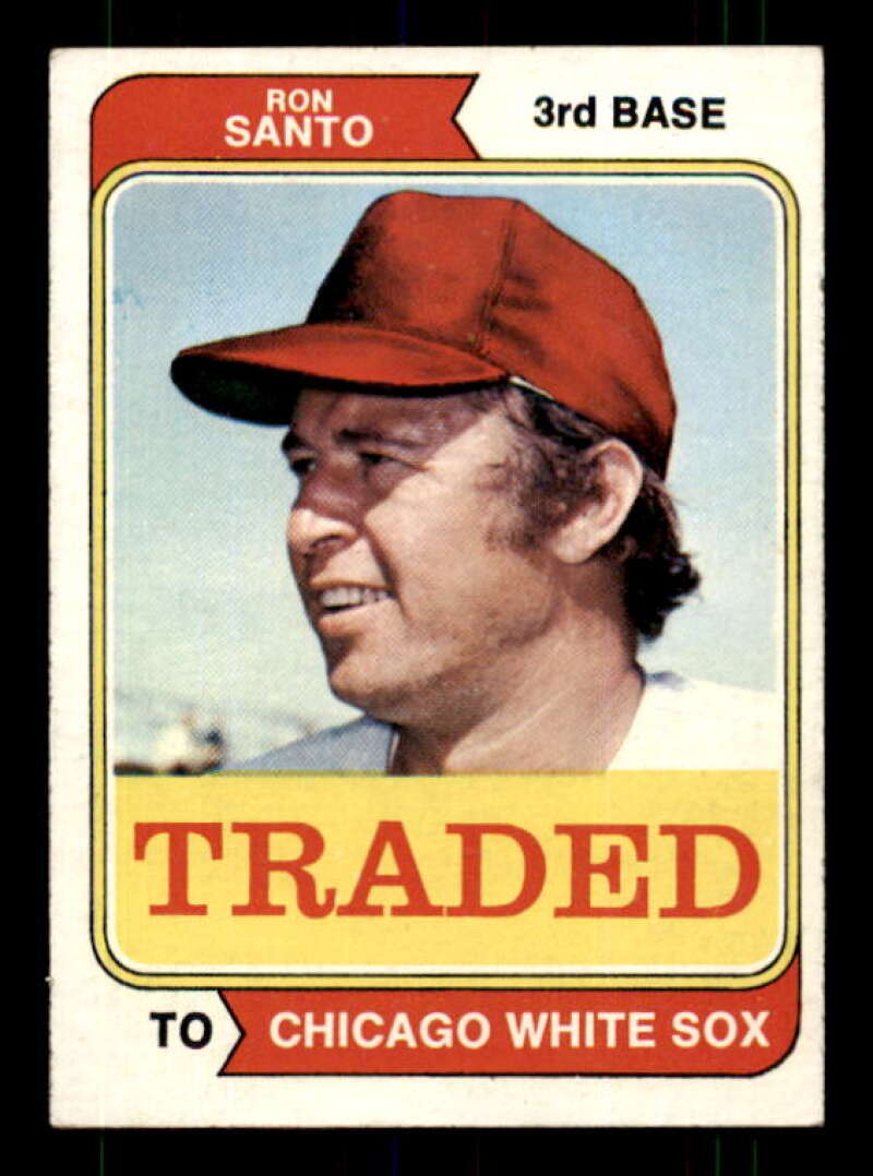 Ron Santo Card 1974 Topps Traded #270T Image 1