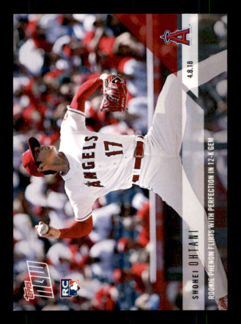 Shohei Ohtani/7752 Rookie Card 2018 Topps Now #53 Image 1