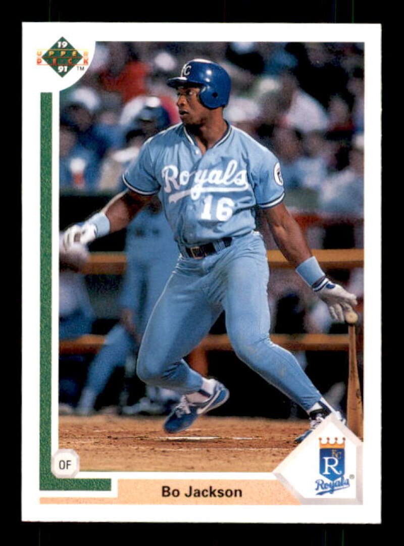 Bo Jackson Card 1991 Upper Deck #545 Image 1